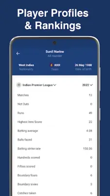 WicketScore Live Cricket Score android App screenshot 3